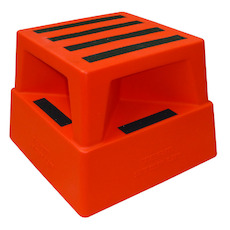 260kg Safety Step Stool - Orange