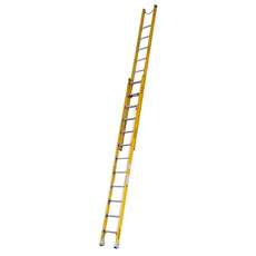 Indalex Fibreglass Extension Ladder - 3.9m to 6.4m - 150kg