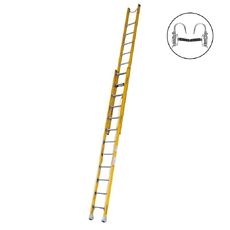 Indalex Fibreglass Extension Ladder + V Rung