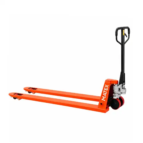 2T Long Pallet Jack 685x1800mm | Extra Long Heavy Duty Fork Truck