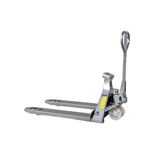 2T Rated Stainless Steel Scale Pallet Truck