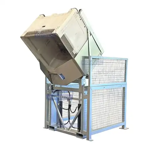 Floor Mounted Mega Bin Hydraulic Tipper [Select Delivery Location: VIC, NSW, QLD]