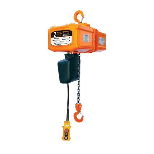 2000kg Grade 80 Electric Chain Hoist - 6.0m