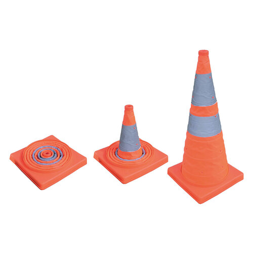 Traffic Cone - Collapsible Orange - 700mm