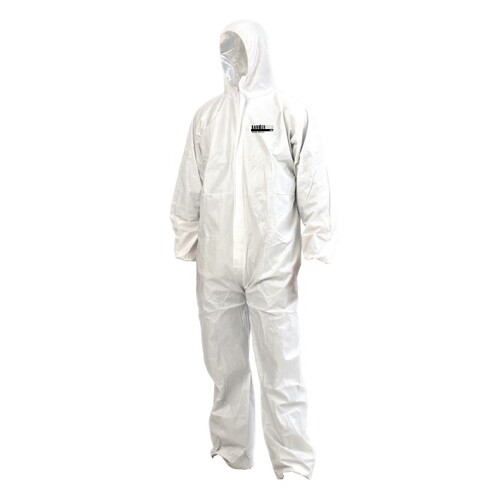 Provek Coveralls - White [Size: 4XL] (Pack of 5)