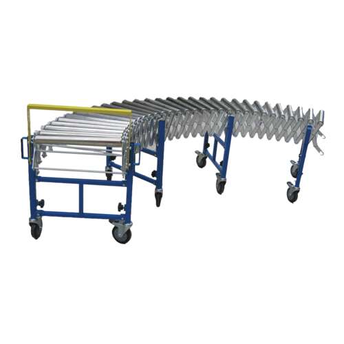 130kgHeavy Duty Steel Wheel Expandable Conveyor