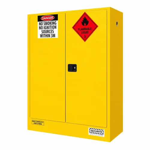450L - Flammable Liquids Cabinet - Class 3 [Select Delivery Location: VIC, NSW, QLD]