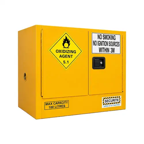 100L Oxidising Agents Cabinet - Class 5.1