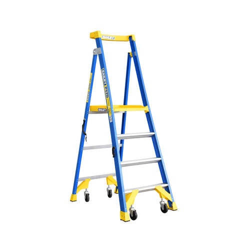 Bailey 4 Step Fibreglass Platform Ladder - 170kg Rated