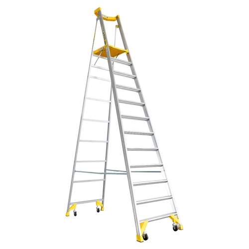 Bailey 170kg 12 Step Platform Ladder - P170 - 3.49m