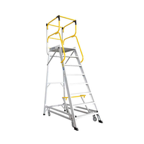 Bailey 8 Step Deluxe Order Picker Ladder 170Kg - 2.21m