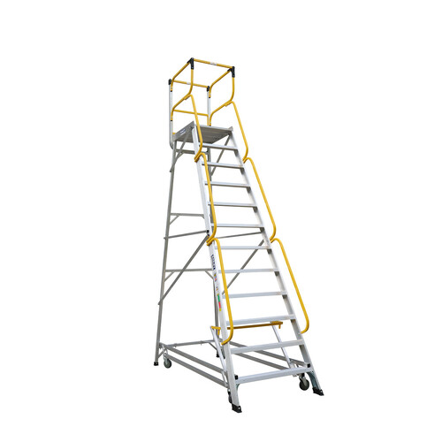 Bailey 12 Steps Deluxe Order Picker Ladder - 200kg Rated