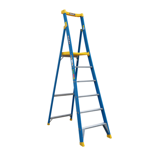 Bailey 6 Steps Fibreglass Platform Step Ladder - 170kg Rated