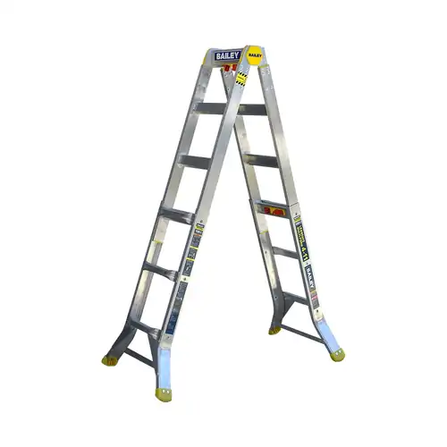 Quick-Shift Aluminium Multi-Form Ladder - 150kg Rated