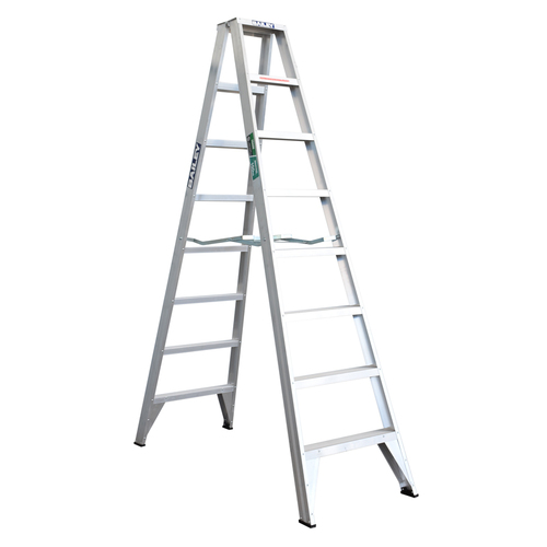 Bailey 150KG TRADE LYTE Double Sided Aluminium Step Ladder [Steps: 8 Steps]