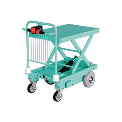 CLEARANCE Powered Trolley Cart with Electric Lift 