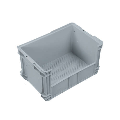 50L Plastic Crate Side AccessMesh [Delivery: VIC, NSW, QLD]