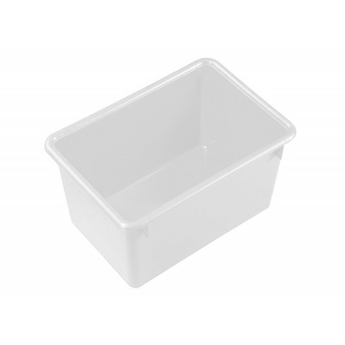 27L Plastic Crate Nesting - White