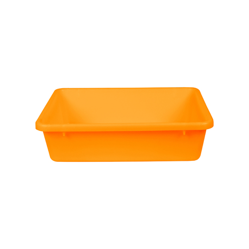 22L Plastic Crate Nesting Container - Orange
