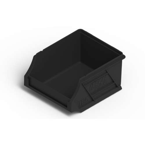 0.5L Plastic Microbin Storage Container - Black IH1000