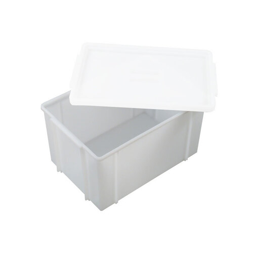 42L Plastic Crate Large Tote Box [Delivery: VIC, NSW, QLD]