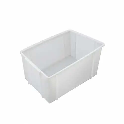 42L Plastic Crate Large Container Box [Delivery: VIC, NSW, QLD]