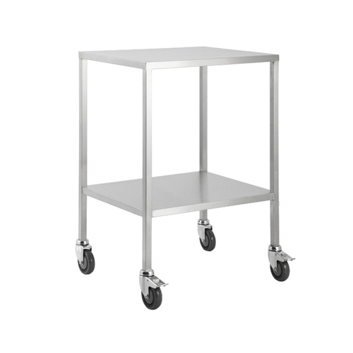 Stainless Steel Medical Trolley Utility Cart [Delivery: WA, SA, NT, TAS]