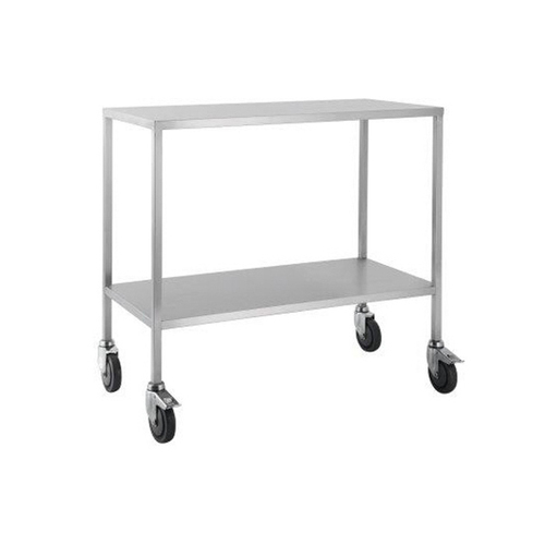 Stainless Steel Medical Trolley Utility Cart [Delivery: WA, SA, NT, TAS]