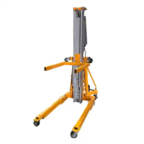 300kg Aerial Work Platform Duct Lifter | Heavy Duty Manual Material Lift