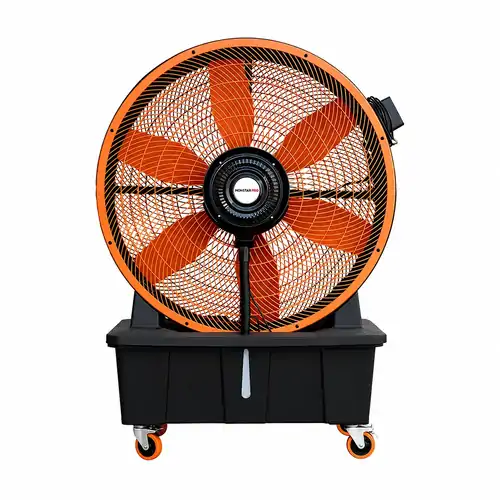 Monstar Pro Industrial Misting Fan on Castors - 1.05m Diameter [Select Delivery Location: VIC, NSW, QLD]