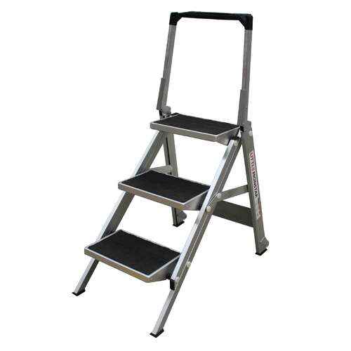 3 Step Compact Step Ladder Little Monstar - 150kg rated
