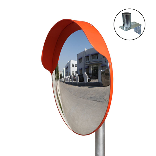 Convex Outdoor Mirror - 600mm + Bracket