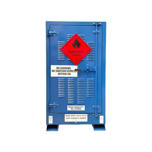 Outdoor Flammable Liquids Cabinet - Class 3 - 80L [Select Delivery Location: VIC, NSW, QLD]