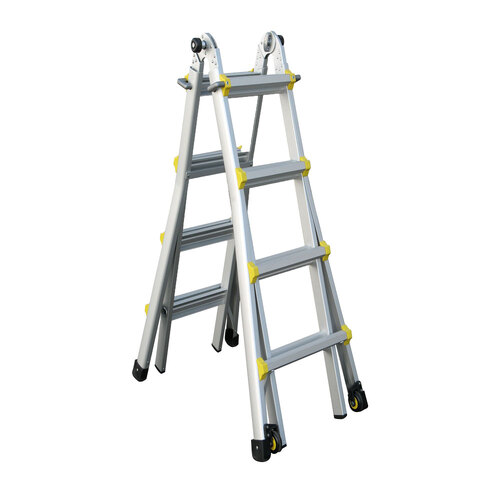 INDALEX 16 Step Aluminium  Multi-Purpose Ladder - 135kg Rated