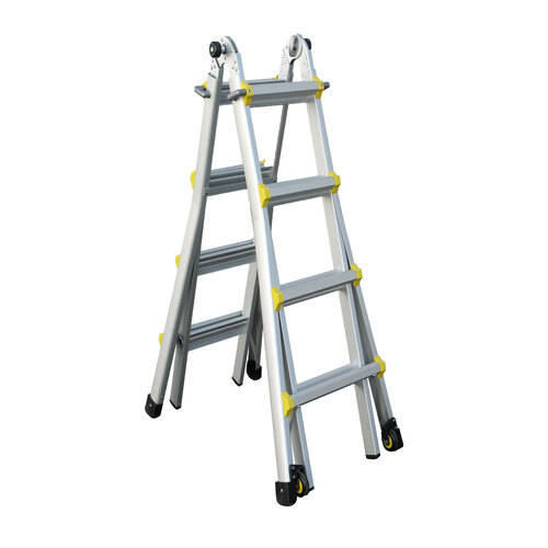 INDALEX 20 Step Aluminium  Multi-Purpose Ladder - 135kg Rated