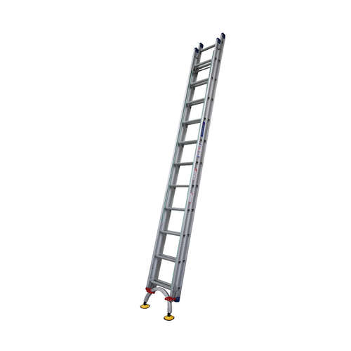 Indalex Aluminium Extension Ladder - 3.2m to 5.3m - 180kg