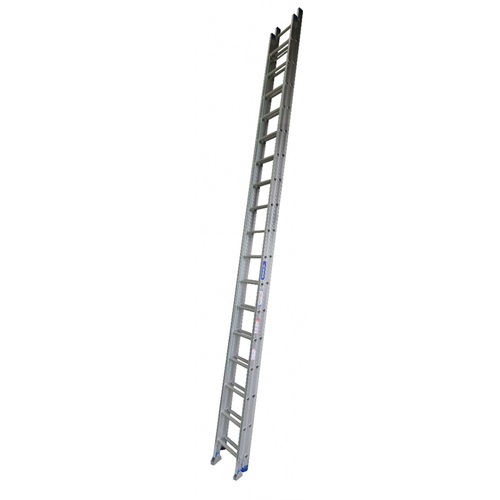 Indalex 33 Steps 130kg Rated Durable Heavy Duty Industrial Aluminium Extension Ladder With Swivel Feet