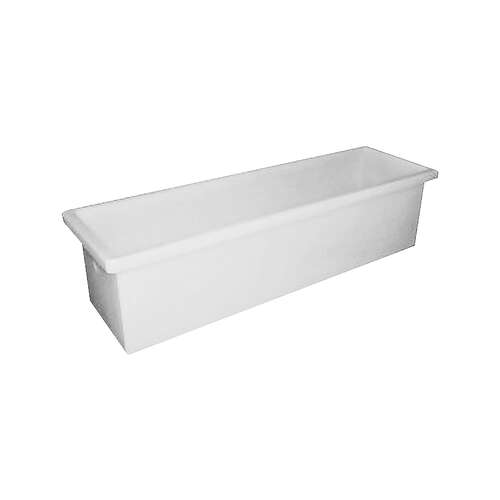 300L Plastic Poly Tank Container - White [Delivery: VIC, NSW, QLD]