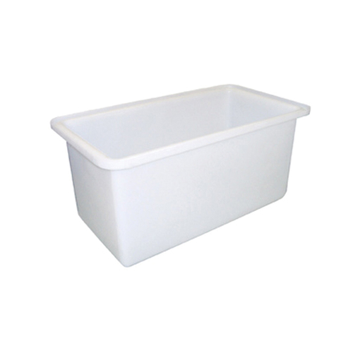 450L Plastic Poly Tank Container - White [Delivery: VIC, NSW, QLD]