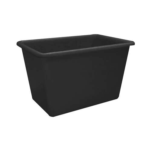 500L Plastic Poly Tank Container - Black [Delivery: VIC, NSW, QLD]
