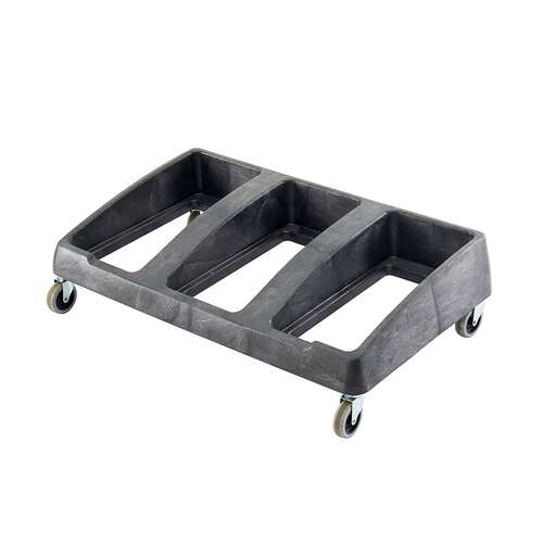 Svelte Plastic 3 Compartment Dolly to Suit RT1211, RT1213 - Black
