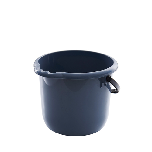 9L Round Bucket - Grey