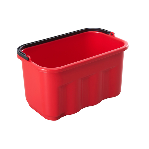 9.5L Quadrate Bucket - Red