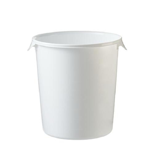 7.6 Litre Round Storage Container - White
