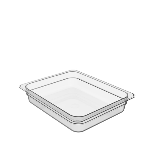 3.8 Litre Cold Food Pan, 1/2 Size, PolyCarbonate, BPA-free