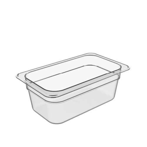 2.4 Litre Cold Food Pan, 1/4 Size, PolyCarbonate, BPA-free