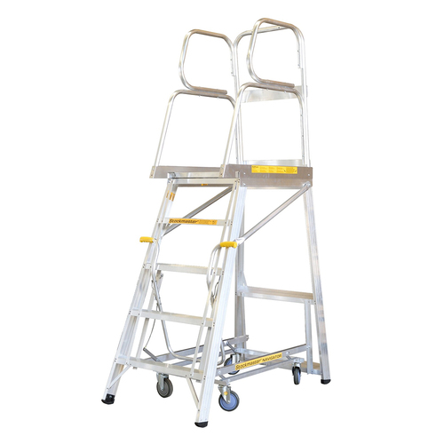 Navigator 7 Steps Order Picking Ladder - 150kg Rated - Standard Model