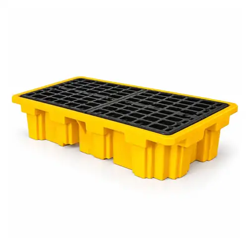 Spill pallet for 2 IBC containers – 1300L [Select Delivery Location: VIC, NSW, QLD]