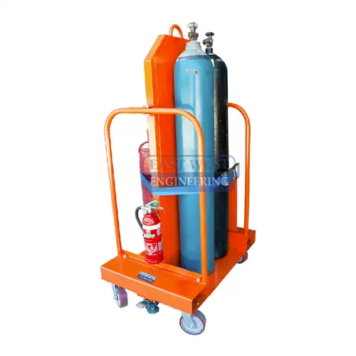 Versatile Gas Cylinder Trolley - 500kg W.L.L