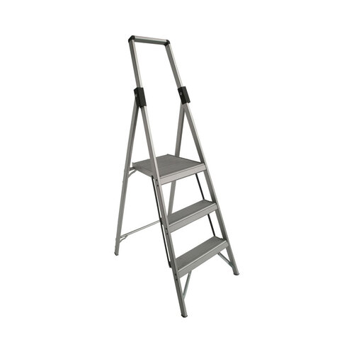 Indalex 3 Steps Slimline Platform Ladder - 120kg Rated